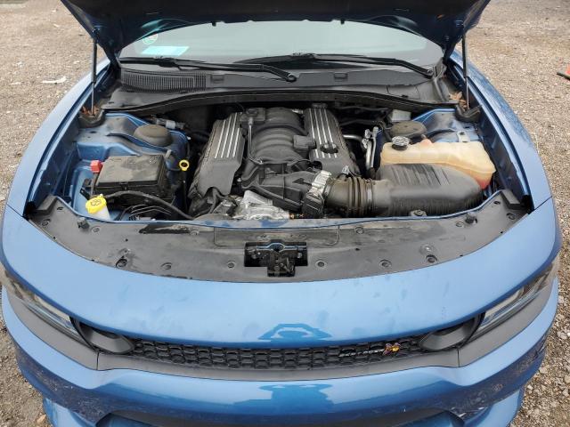 2C3CDXGJ3LH197324 - 2020 DODGE CHARGER SCAT PACK BLUE photo 11