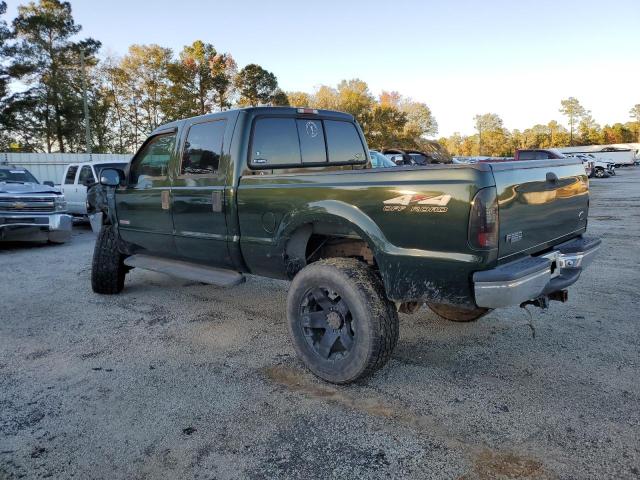 1FTSW31F9XEF01459 - 1999 FORD F350 SRW SUPER DUTY GREEN photo 2