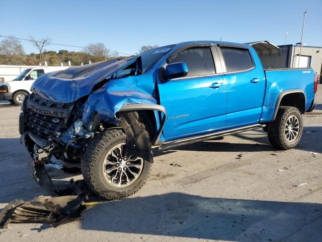 1GCGTEEN4M1123162 - 2021 CHEVROLET COLORADO ZR2 BLUE photo 1