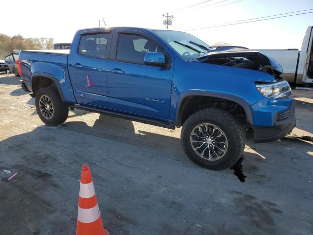 1GCGTEEN4M1123162 - 2021 CHEVROLET COLORADO ZR2 BLUE photo 4