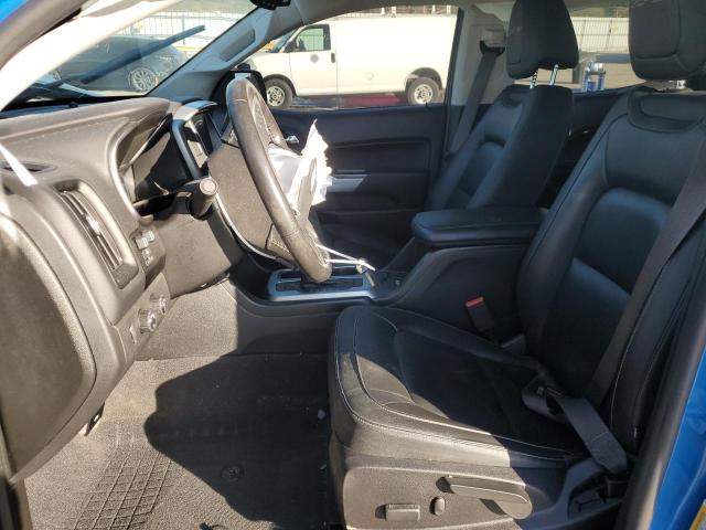 1GCGTEEN4M1123162 - 2021 CHEVROLET COLORADO ZR2 BLUE photo 7