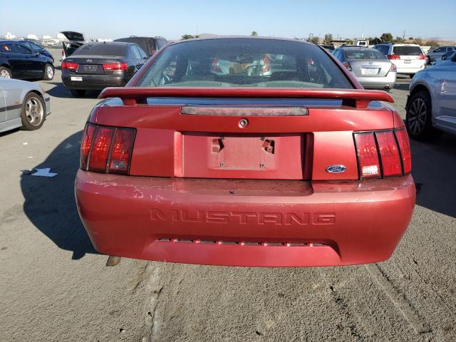 1FAFP40403F303870 - 2003 FORD MUSTANG RED photo 6