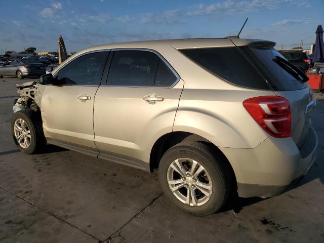 2GNALBEK2G1170996 - 2016 CHEVROLET EQUINOX LS GOLD photo 2