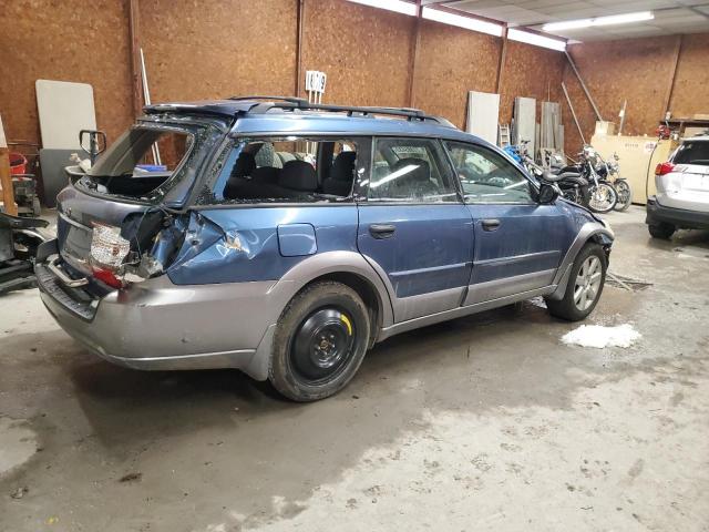 4S4BP61C287367030 - 2008 SUBARU OUTBACK 2.5I BLUE photo 3