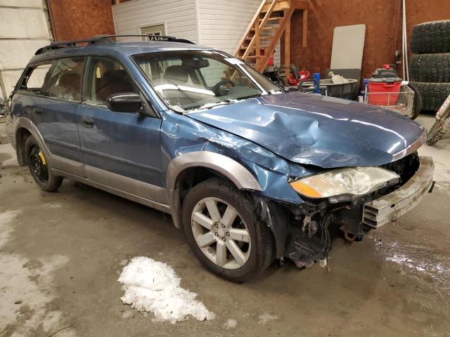 4S4BP61C287367030 - 2008 SUBARU OUTBACK 2.5I BLUE photo 4