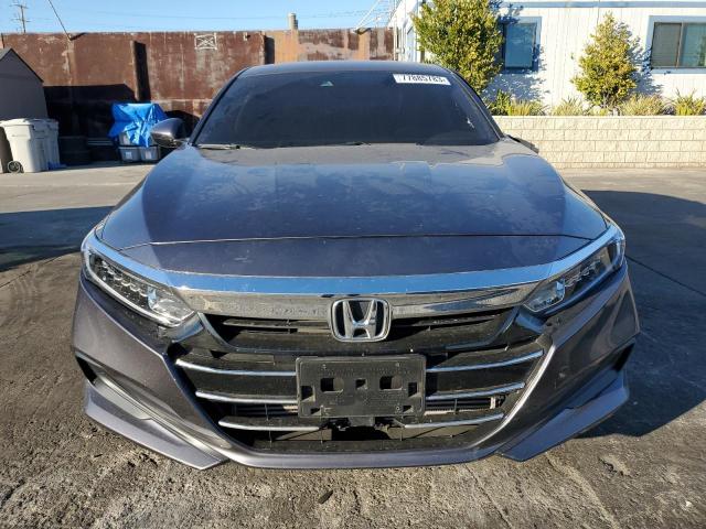 1HGCV1F11NA007093 - 2022 HONDA ACCORD LX GRAY photo 5