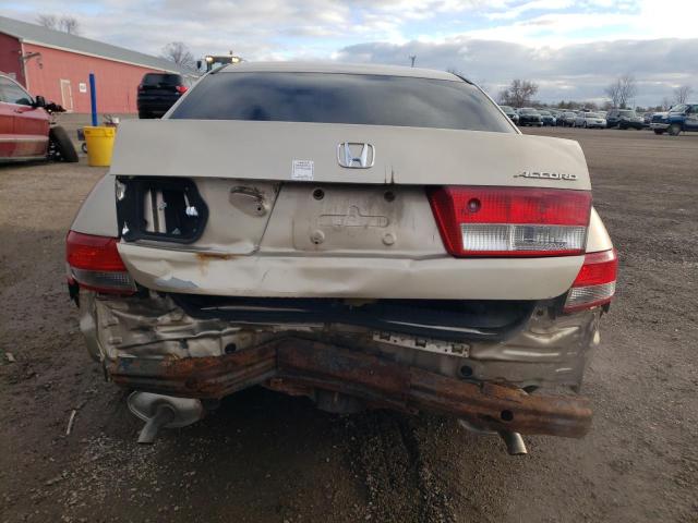 1HGCM66443A803294 - 2003 HONDA ACCORD EX BEIGE photo 6