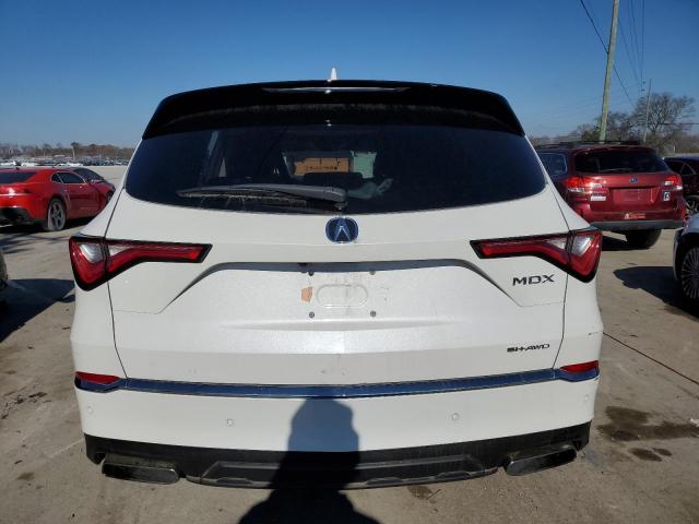 5J8YE1H83RL002827 - 2024 ACURA MDX ADVANCE WHITE photo 6