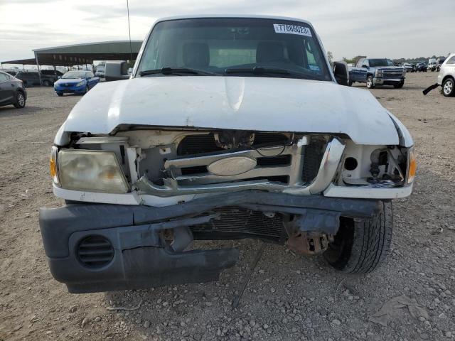 1FTKR1AD1BPA43228 - 2011 FORD RANGER WHITE photo 5