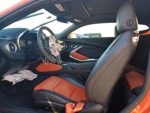 1G1FH1R77J0170066 - 2018 CHEVROLET CAMARO SS ORANGE photo 7