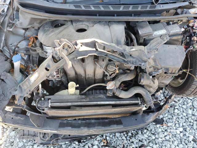 5NPDH4AE0CH079690 - 2012 HYUNDAI ELANTRA GLS SILVER photo 11