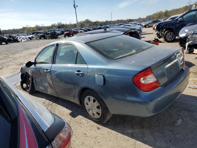 4T1BE32K82U609211 - 2002 TOYOTA CAMRY LE BLUE photo 2