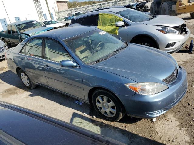 4T1BE32K82U609211 - 2002 TOYOTA CAMRY LE BLUE photo 4