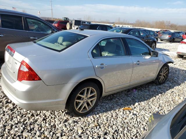 3FAHP0JA4CR340400 - 2012 FORD FUSION SEL SILVER photo 3