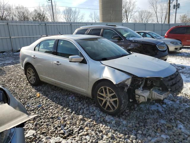 3FAHP0JA4CR340400 - 2012 FORD FUSION SEL SILVER photo 4