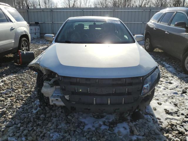 3FAHP0JA4CR340400 - 2012 FORD FUSION SEL SILVER photo 5