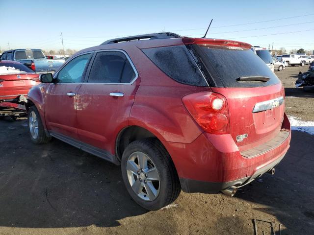 2GNFLGE36E6105399 - 2014 CHEVROLET EQUINOX LT RED photo 2