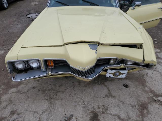 0J84N132861 - 1970 FORD THUNDERBIR YELLOW photo 11