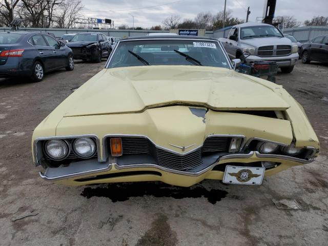 0J84N132861 - 1970 FORD THUNDERBIR YELLOW photo 5