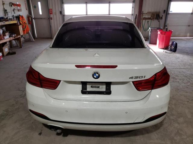 WBA4Z1C56JEC60993 - 2018 BMW 430I WHITE photo 6