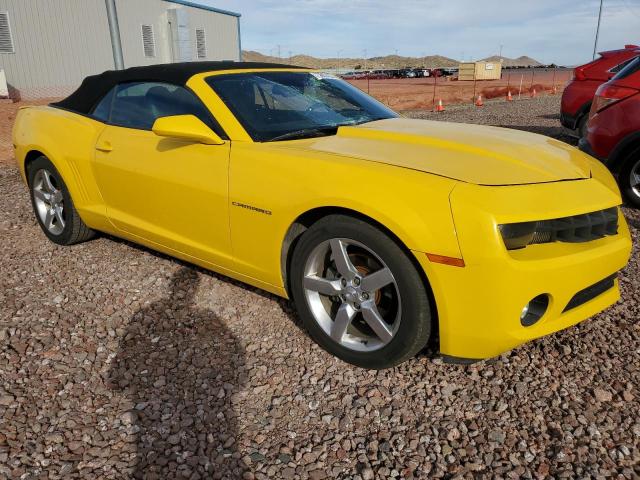 2G1FC3D30C9164875 - 2012 CHEVROLET CAMARO LT YELLOW photo 4