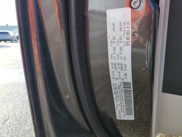 2C4RC1BG4KR617652 - 2019 CHRYSLER PACIFICA TOURING L GRAY photo 12