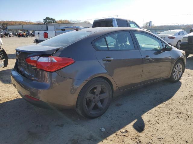 KNAFX4A61E5124351 - 2014 KIA FORTE LX GRAY photo 3