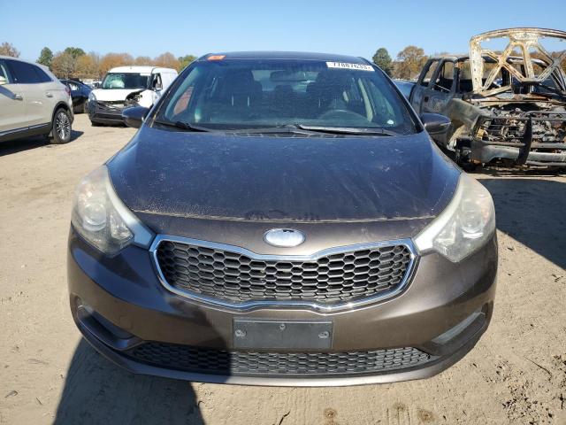 KNAFX4A61E5124351 - 2014 KIA FORTE LX GRAY photo 5