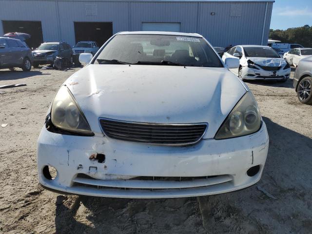 JTHBA30G550023896 - 2005 LEXUS ES 330 WHITE photo 5