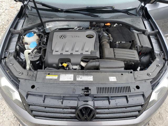 1VWCN7A38EC087357 - 2014 VOLKSWAGEN PASSAT SEL GRAY photo 11