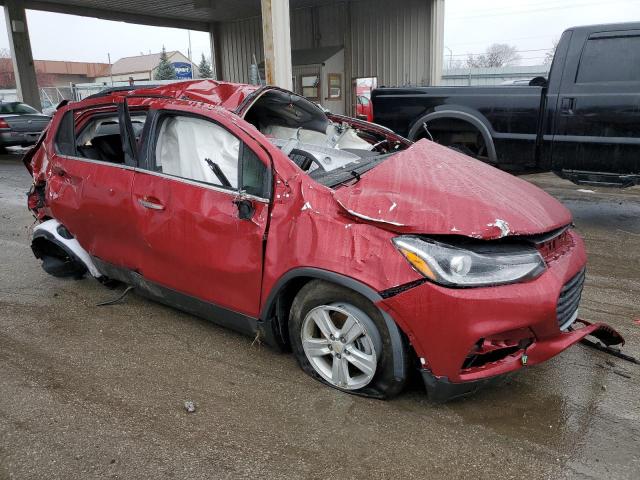 3GNCJLSB0LL227519 - 2020 CHEVROLET TRAX 1LT BURGUNDY photo 4