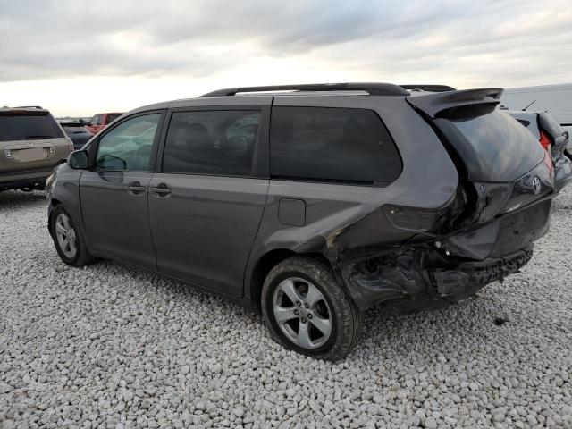 5TDKK3DC8CS205916 - 2012 TOYOTA SIENNA LE GRAY photo 2