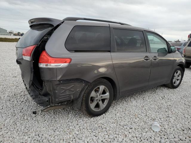 5TDKK3DC8CS205916 - 2012 TOYOTA SIENNA LE GRAY photo 3