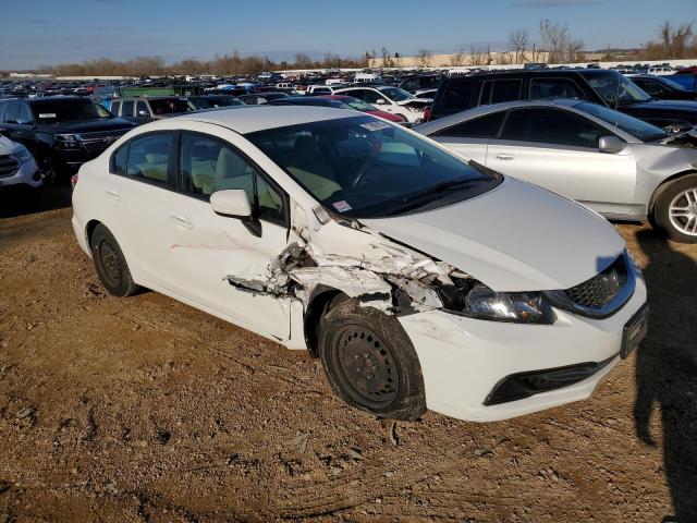 19XFB2F55FE050993 - 2015 HONDA CIVIC LX WHITE photo 4