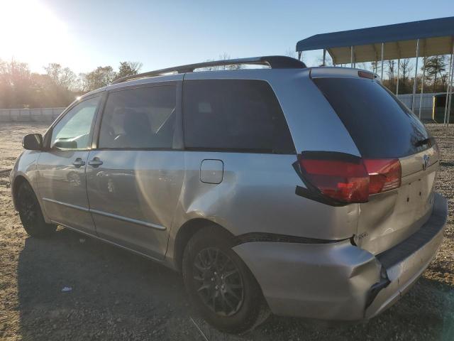 5TDZA23C94S200853 - 2004 TOYOTA SIENNA CE GRAY photo 2