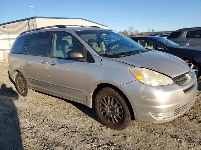 5TDZA23C94S200853 - 2004 TOYOTA SIENNA CE GRAY photo 4