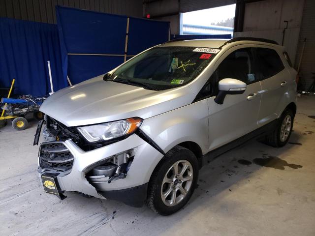 MAJ6S3GL5KC293116 - 2019 FORD ECOSPORT SE SILVER photo 1