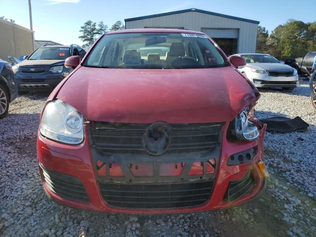 3VWRJ7AJ8AM089364 - 2010 VOLKSWAGEN JETTA WOLFSBURG RED photo 5