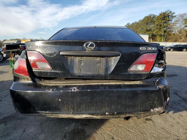 JTHBF30G020023981 - 2002 LEXUS ES 300 BLACK photo 6