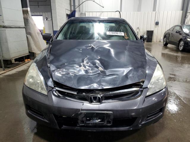 1HGCM56387A151609 - 2007 HONDA ACCORD SE BLUE photo 5