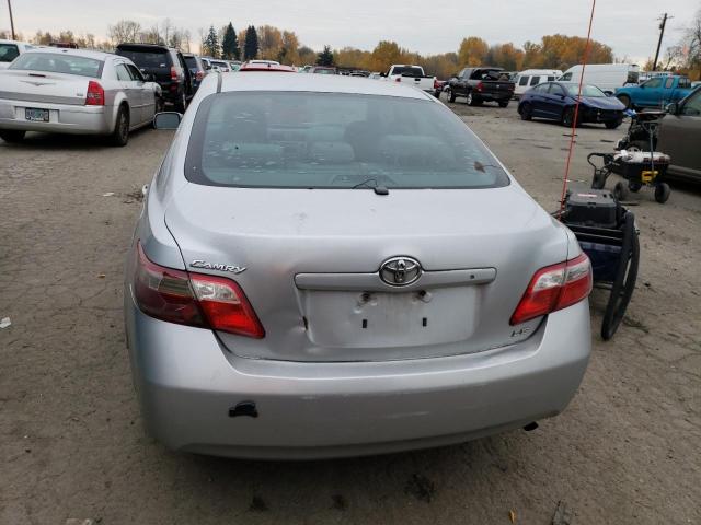 4T1BE46K47U608144 - 2007 TOYOTA CAMRY CE SILVER photo 6