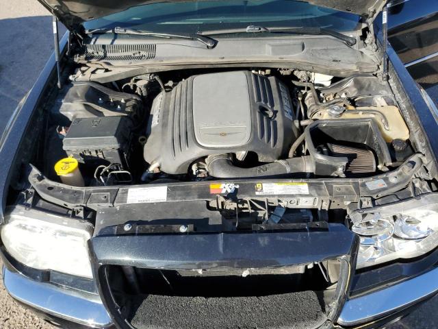 2C3KA63H28H140332 - 2008 CHRYSLER 300C BLACK photo 11