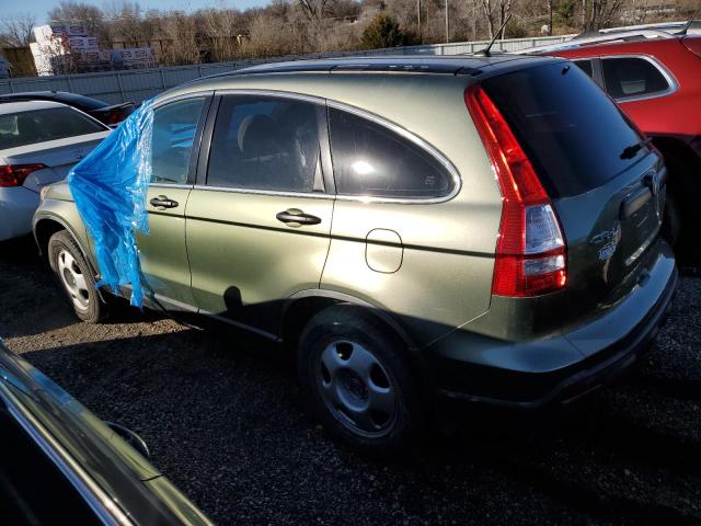 JHLRE48307C063707 - 2007 HONDA CR-V LX GREEN photo 2