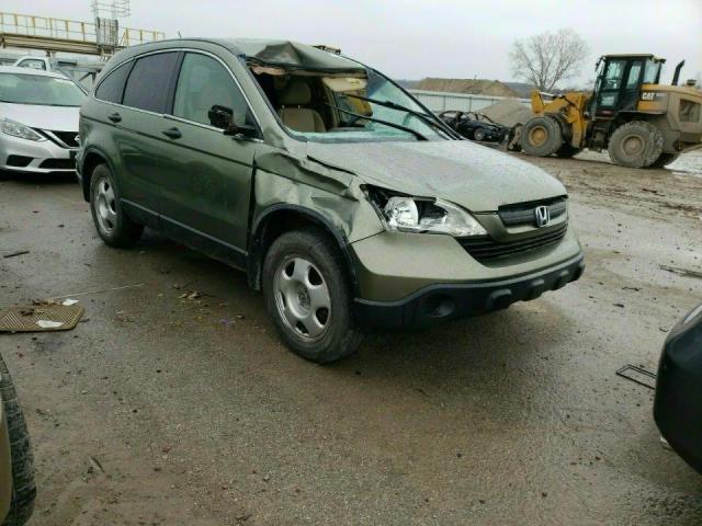 JHLRE48307C063707 - 2007 HONDA CR-V LX GREEN photo 4