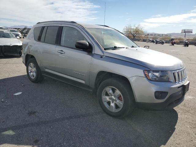 1C4NJCBA8FD396884 - 2015 JEEP COMPASS SPORT SILVER photo 4