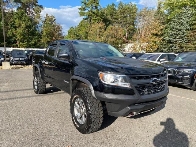 1GCPTEE12J1299331 - 2018 CHEVROLET COLORADO ZR2 BLACK photo 2