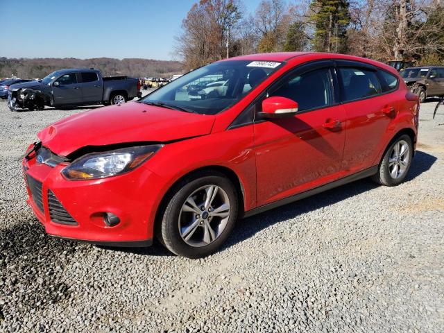 1FADP3K22DL254204 - 2013 FORD FOCUS SE RED photo 1