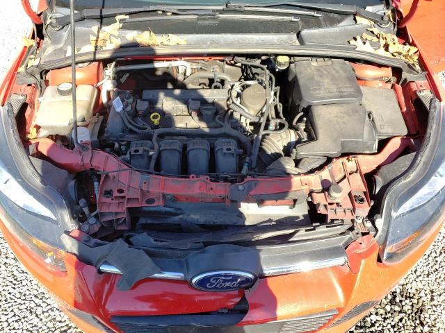 1FADP3K22DL254204 - 2013 FORD FOCUS SE RED photo 11