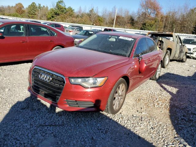 WAUGGAFC4DN056434 - 2013 AUDI A6 PREMIUM PLUS RED photo 1