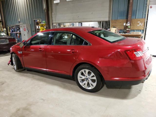 1FAHP2EW5AG148912 - 2010 FORD TAURUS SEL RED photo 2